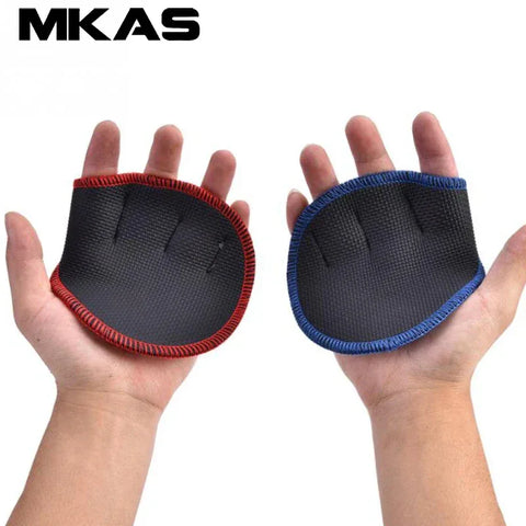 Hand Palm Protector Gym Fitness Gloves Half Finger Lifting Palm Dumbbell Grips Pads Weightlifting Training Glove Gym Workout - Zen Fit Plus