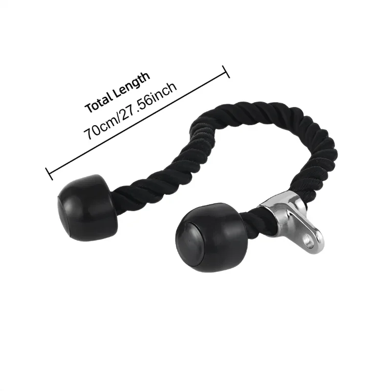 Gantry Frame Equipment Biceps Training Double Head Pull Rope Gym Accessories Triceps Lower Press Handle Tricep Laterals Muscle - Zen Fit Plus