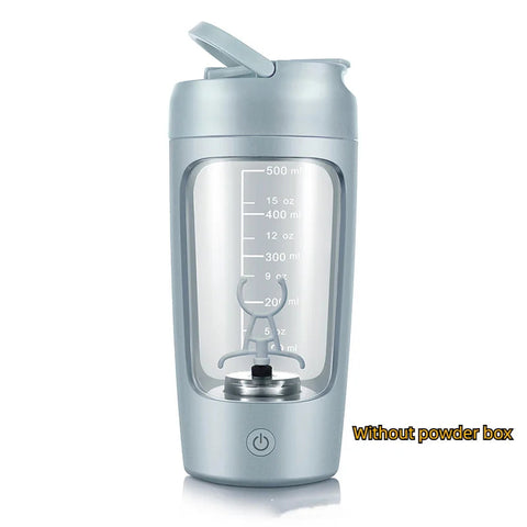 USB Electric Protein Shaker Bottle Portable 1200mAh Rechargeable Blender Cup Multipurpose 650ml Mixing Cups for Fitness Workout Zen fit plus