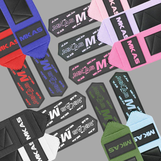2PCS Wristband Wrist Support Weight Lifting Gym Training Wrist Support Brace Straps Wraps Crossfit Powerlifting Zen fit plus
