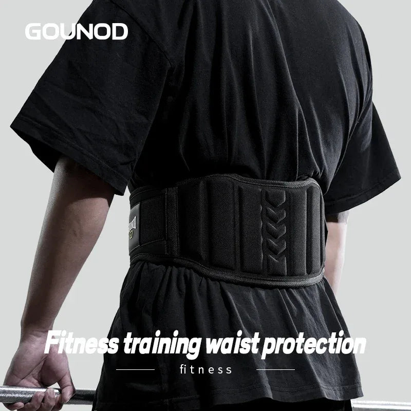 GOUNOD Weight Lifting Belt Back Support Workout Belt Gym Squats Deadlifts Powerlifting Cross Training For Men Women - Zen Fit Plus