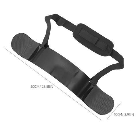 Para Training Board Workout Gear Muscle Builder Brace Black Aluminum Alloy Man Fitness Tools Zen Fit Plus