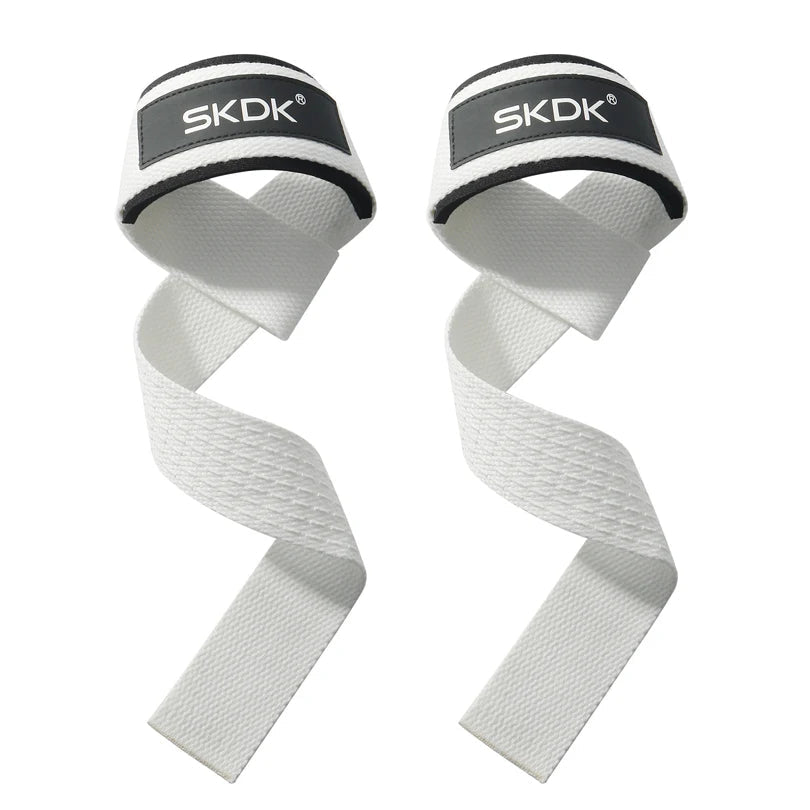 Weightlifting Straps 1 Pair Lifting Wrist Anti-Slip Silicone Strength Training Strap Deadlifts Crossfit Hand Grips Wrist Support Zen fit plus