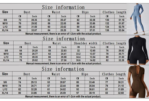 Summer Zipper Workout Jumpsuit Sports Overalls Women Gym Clothing Running Fitness Suits Gym Tracksuit Short Sportswear Yoga Set - Zen Fit Plus