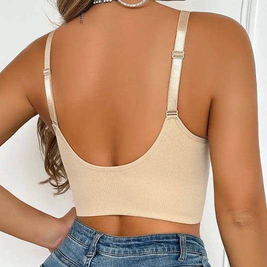 High Quality Women'S Nude Nursing Bra With Wireless Hooks Detachable Padding Comfortable Top Foldable Nursing Bra Zen Fit Plus