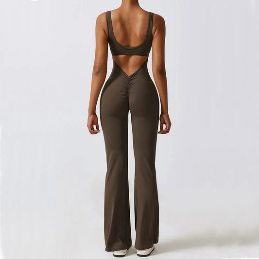 New Gym Set Women Training Yoga Suit Sportswear Women Sports Jumpsuit Fitness Rompers Stretch Female Push Up Workout Bodysuits Zen fit plus