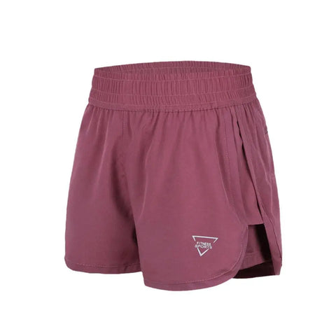 New Gym Sport Shorts Casual Outdoor Running Quick Dry Waist Women High Pieces Pants Shorts Short Two Training Elastic Short Q3O3 Zen fit plus