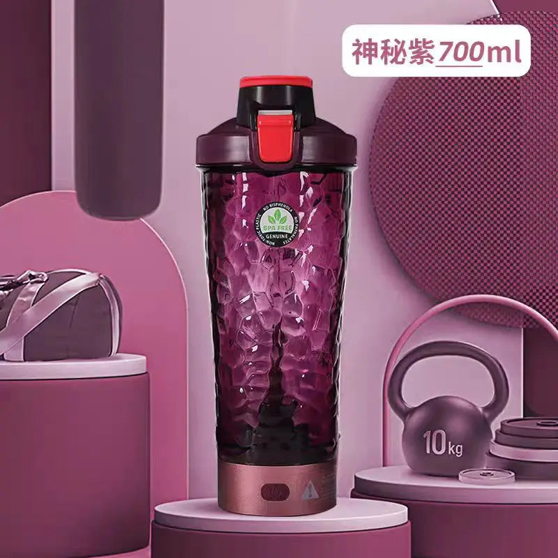 Electric Protein Shaker Bottle, USB Rechargeable Blender Bottles, BPA Free, Tritan Portable Blender Cup, 650ml Zen fit plus