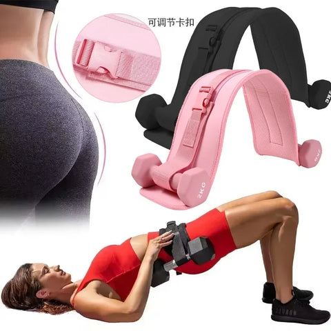 Gym Equipment Fitness Hip Bridge Muscle Exercise Bodybuilding Trainer Sports Dumbbells Waist Weight Belt Thrust Weight Belt - Zen Fit Plus
