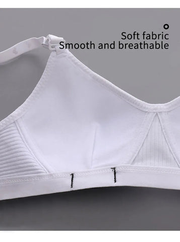 Sport Underwear for Teens Seamless Girl No Underwire Training Bra Soft Skin-Friendly School Girl Small Size Bra Clothing - Zen Fit Plus