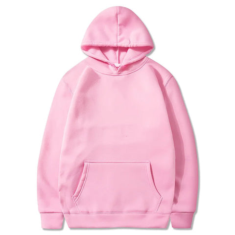 Men's and Women's Solid Color Pocket Hoodies Sports Fitness Sweatshirts Fashionable Casual Pullovers Multi Color Zen fit plus