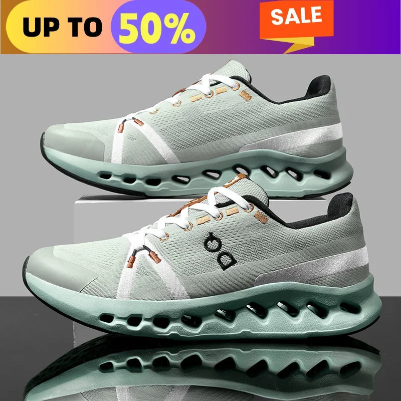 AIR Men Sports Running Shoes Casual Marathon Sneakers Breathable Lightweight Comfort Brand Men Athletic Tenis Walking Sneakers