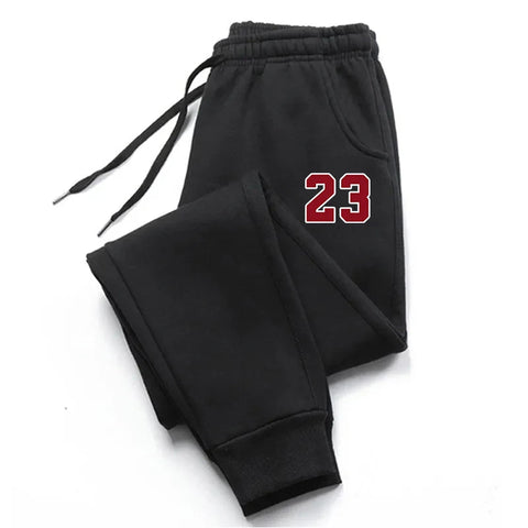 Men's Luxury Print Fleece Sweatpants Warm Jogging Pants Multiple PacksMale Outdoor Trousers Straight Trouse New Autumn Winter Zen fit plus