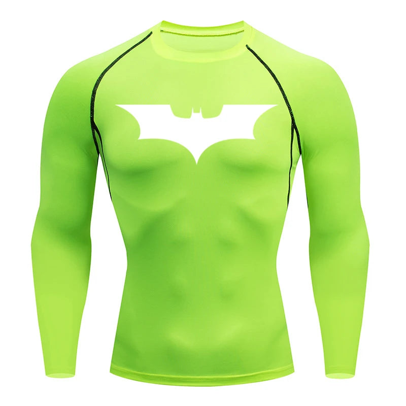 Top Sports Running Shoes Shirt Men T-shirt Fitness Short T-shirt Quick Dry Work Out Gym Tights Muscle shirt Compression MMA Clot Zen fit plus