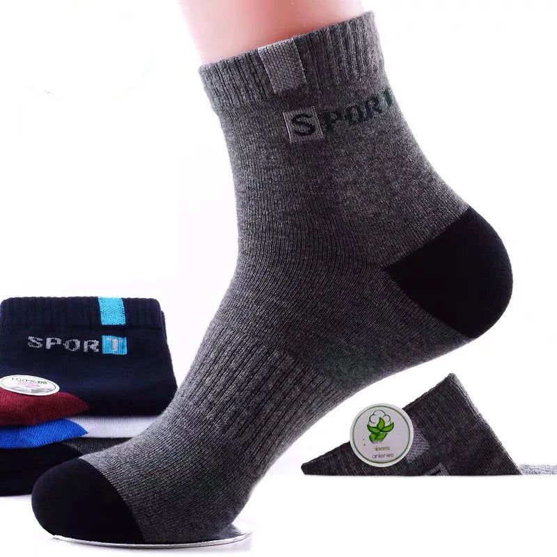 20/10/6/5/4/3/1pairs Men's Fashion Cotton Breathable Comfortable Ankle Socks, Men's Summer Socks Zen fit plus