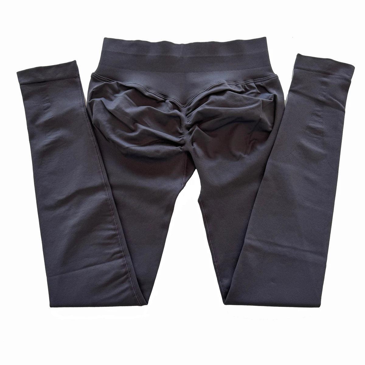 Impact Leggings Women Seamless Yoga Legging Scrunch Bum Gym Legging Workout Yoga Pants Low Waistband Sports Tights - Zen Fit Plus