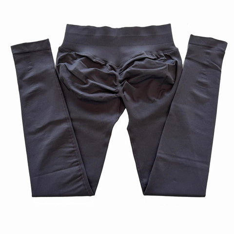 Impact Leggings Women Seamless Yoga Legging Scrunch Bum Gym Legging Workout Yoga Pants Low Waistband Sports Tights - Zen Fit Plus