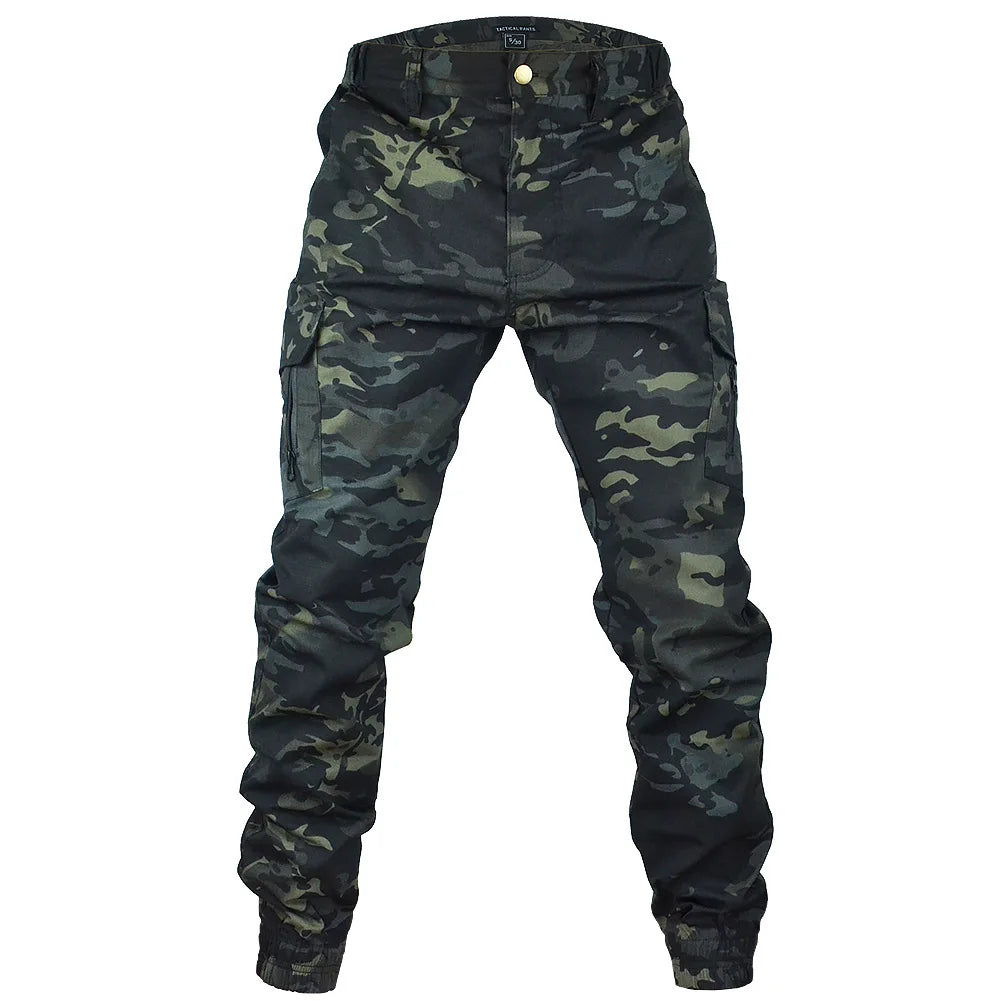 Mege Tactical Joggers Outdoor Ripstop Cargo Pants Working Clothing Hiking Trousers Men's Streetwear Zen fit plus