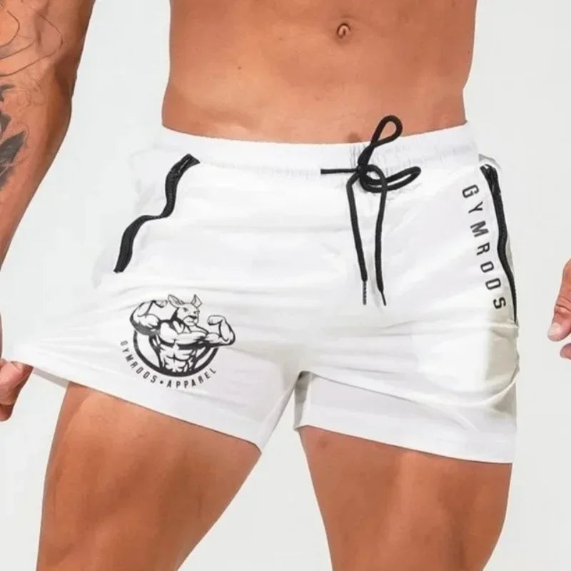 Sports Shorts Men Gym Workout Running Shorts Bodybuilding Joggers Summer Fitness Training Jogging Short Pants Male Beach pants Zen fit plus