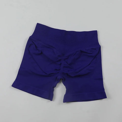 Impact Shorts Low Ribbed Waist Band Yoga Shorts Seamless Scrunch Bum Workout Gym Shorts Booty Hight Stretch Running Shorts Zen fit plus