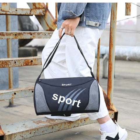 Gym Bag Men's Sports Fitness Accessories Small Training Handbag Women's Travel Male Shoulder Bolsas For The Weekend And Exercise - Zen Fit Plus