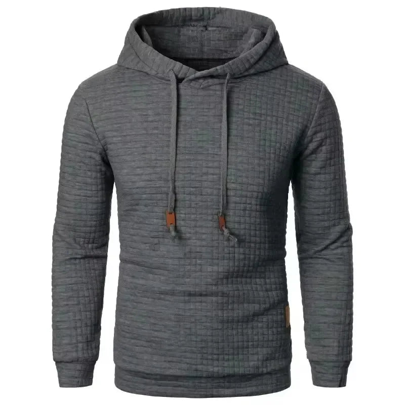 Warm Men's Solid Color Casual Hoodie Oversize Sweatshirt Sweatshirt With Zipper Paired Hoodies and Hoodies Women Man Sweatshirts - Zen Fit Plus
