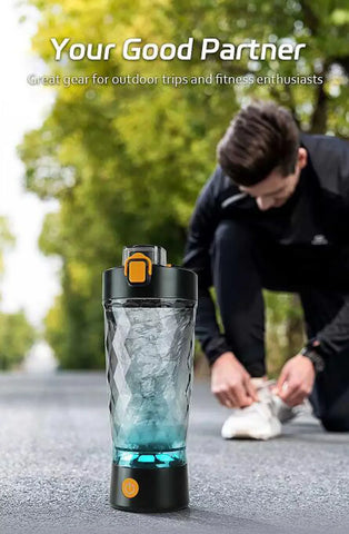 650ml Electric Protein Powder Mixing Cup Automatic Shaker Bottle Mixer Shake Bottle Milk Coffee Blender Kettle fro Gym outdoor - Zen Fit Plus