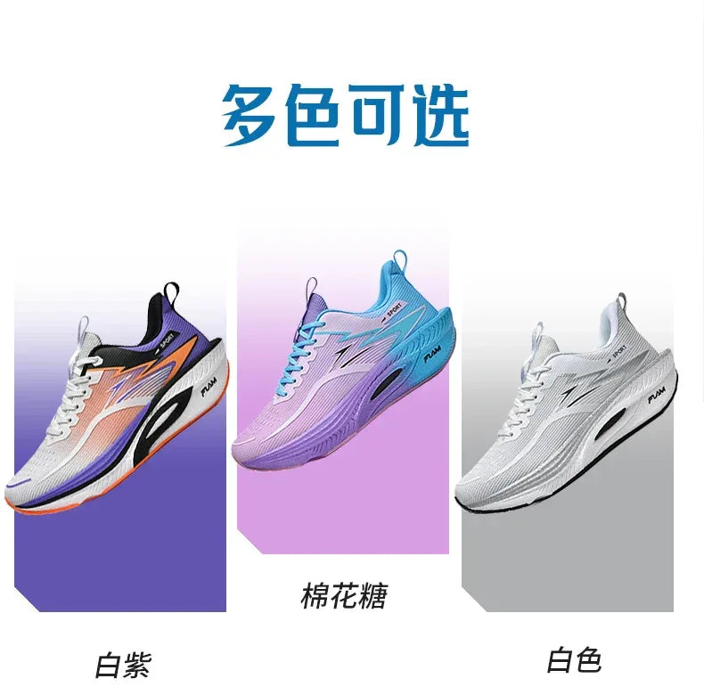 Men Sports Running Shoes Marathon Air Cushion Breathable Lightweight Comfortable Women Outdoor Athletic Sneakers Jogging Tenis - Zen Fit Plus