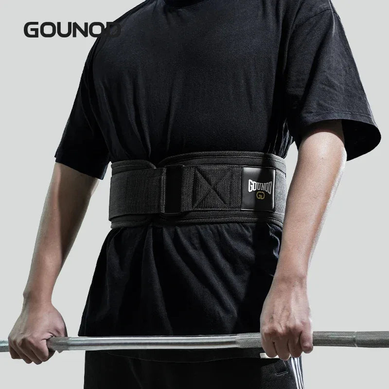 GOUNOD Weight Lifting Belt Back Support Workout Belt Gym Squats Deadlifts Powerlifting Cross Training For Men Women - Zen Fit Plus