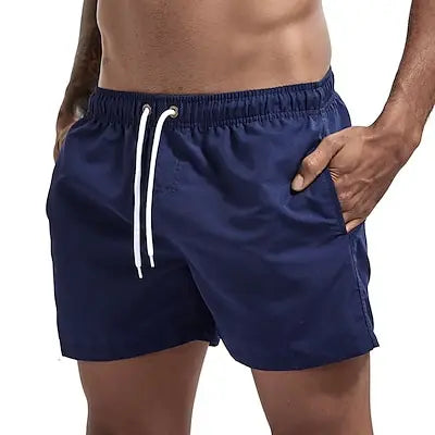 Men's Swim Shorts Swim Trunks Quick Dry Board Shorts Bathing Suit Breathable Drawstring With Pockets for Surfing Beach Summer Zen fit plus