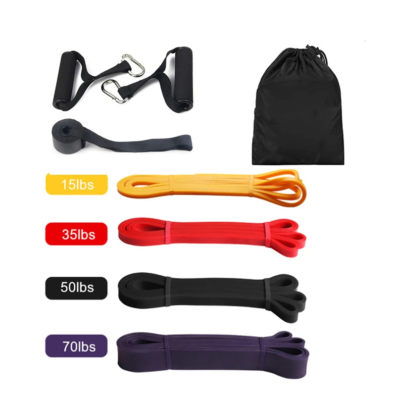 Latex Stretch Resistance Band Expander Elastic Bands For Sport Pull Up Assistance Band Home Workout Pilates Gym Equipment Zen fit plus