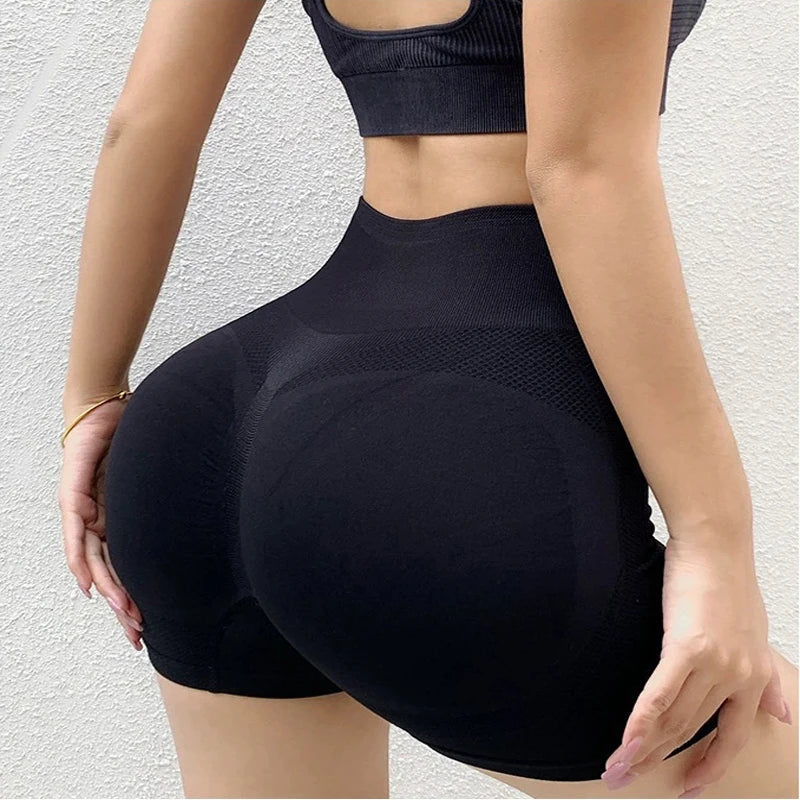 Women Yoga Shorts High Waist Workout Shorts Fitness Yoga Lift Butt Fitness Ladies Yoga Gym Running Short Pants Sportswear Zen fit plus