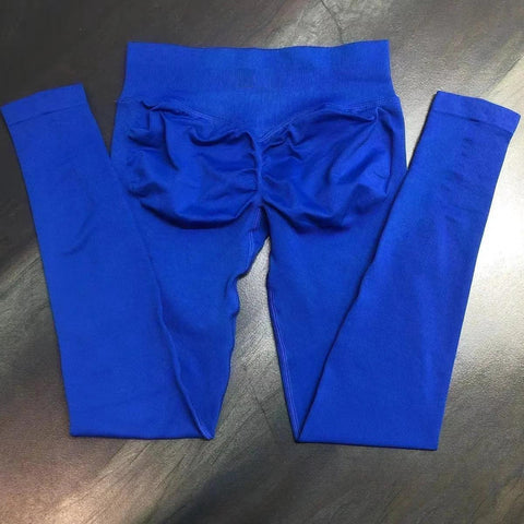 Impact Leggings Women Seamless Yoga Legging Scrunch Bum Gym Legging Workout Yoga Pants Low Waistband Sports Tights - Zen Fit Plus