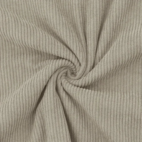 2024 hot-selling spring and autumn European size men's round neck casual stand-up collar corduroy long-sleeved sweater men - Zen Fit Plus