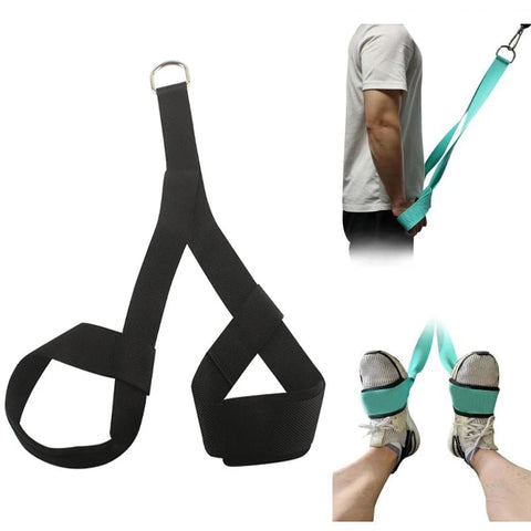 Reverse Squat Strap,Triceps Rope,Resistance Bands Handle Cable Machine Attachments for Gym LAT Pulldown,Thick Rope Zen fit plus