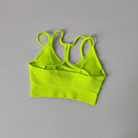 Sports underwear women's running shockproof summer quick drying back fitness bra vest professional training Yoga bra - Zen Fit Plus