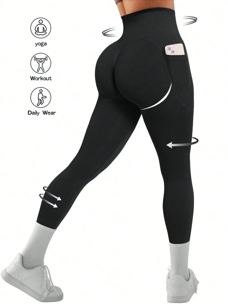 Scrunch Leggings Push Up Tights Woman Back Gym Sport Women Fitness Legging Butt Lift Yoga Pants Zen Fit Plus