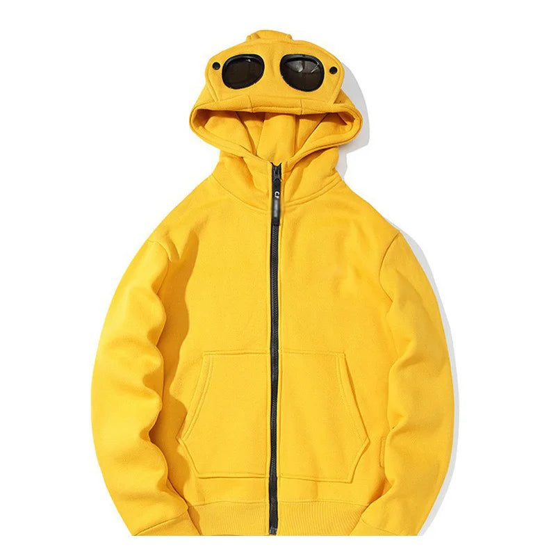 2024 Autumn/Winter New Casual Couple's Glasses  Hooded & Sweatshirt  Fashion High Street Women's men's Clothing Official Website Zen fit plus