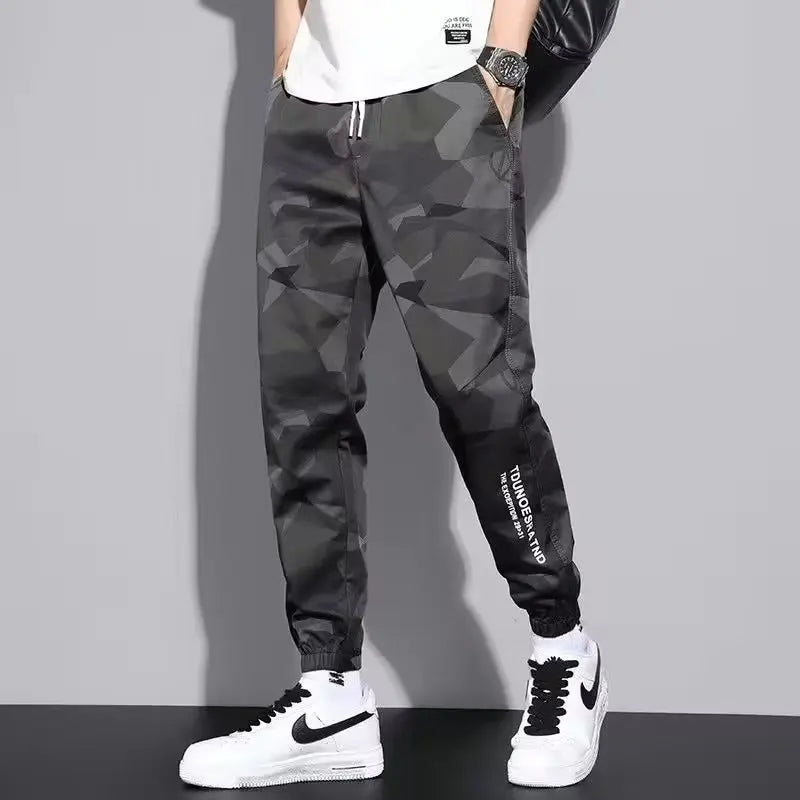 Classic Design Multi Flap Pockets Cargo Pants,Men's Loose Fit Drawstring Harem Cargo Jogger Pants oversized pants men and women Zen fit plus