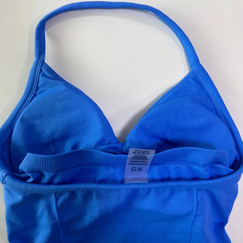 2Pcs Impact Gym Set Women Backless Tank Tops High Waist Scrunch Seamless Shorts Gym Suit Fitness Clothes Activewear Workout Sets - Zen Fit Plus