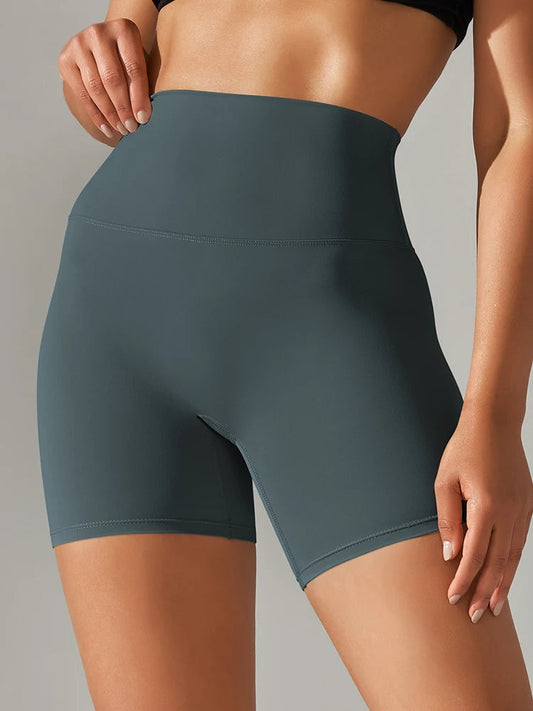 Women Sports Short Yoga Legging Shorts Squat Proof High Waist Fitness Tight Shorts Quick Drying Cycling Workout Gym Shorts Zen fit plus