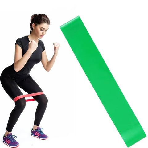 Various Color Yoga Sport Resistance Bands gym equipment TPE Home Fitness Elastic Bands Pilates strength training   workout Zen fit plus
