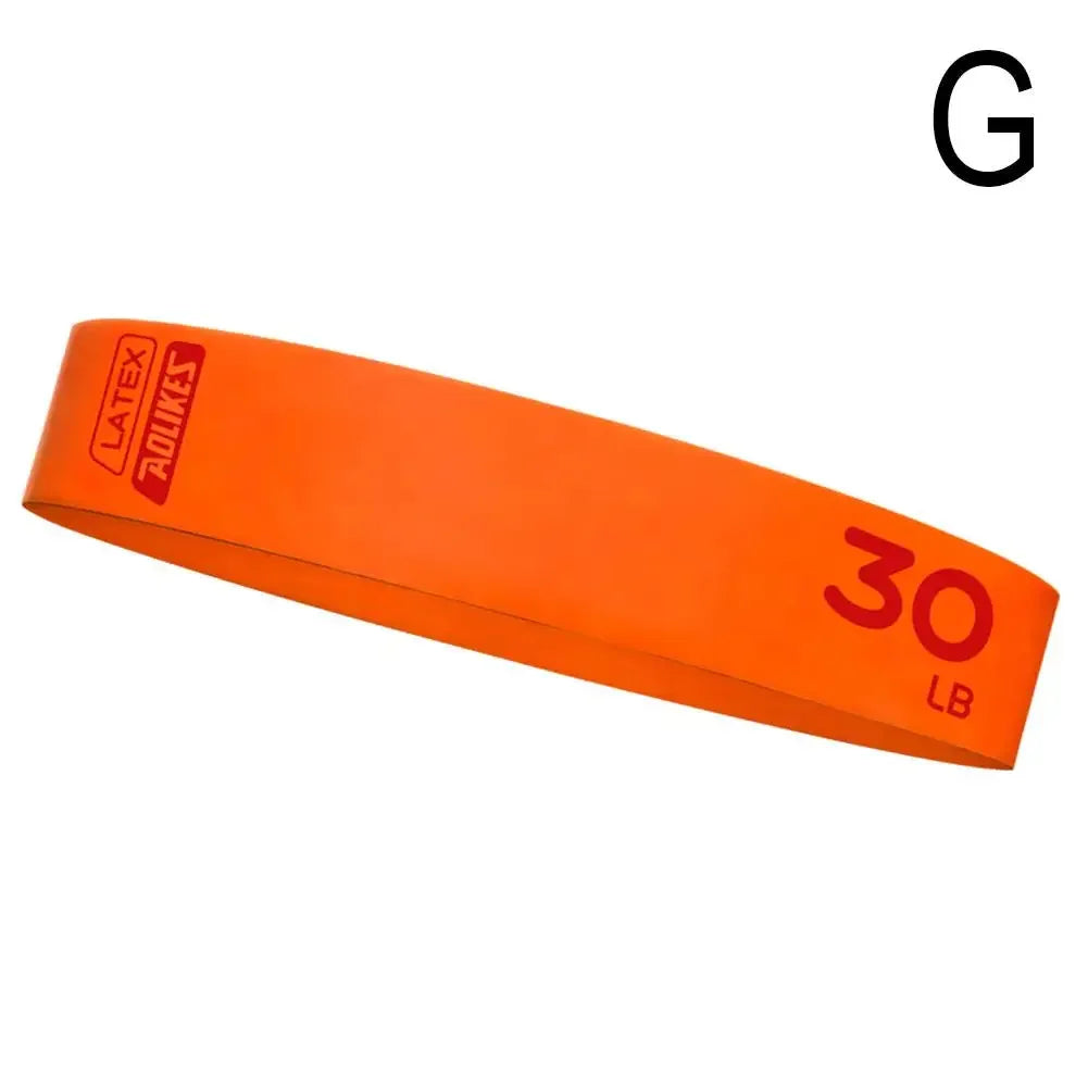 Yoga Elastic Bands Portable Pilates Hip Circle Expander Resistance Latex Exercise Fitness Bands Belt Tension Family Gym U2F2 Zen fit plus