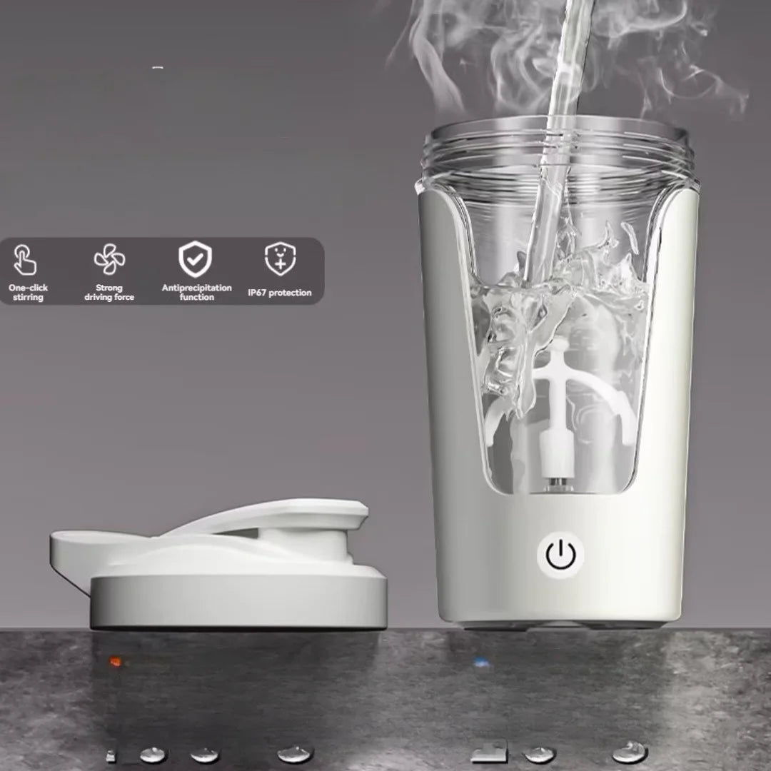 Electric Protein Shaker Bottle Mixing cup Automatic Self Stirring Mug Coffee Milk Cup Portable Blender Sports Fitness Kettle 35 Zen fit plus