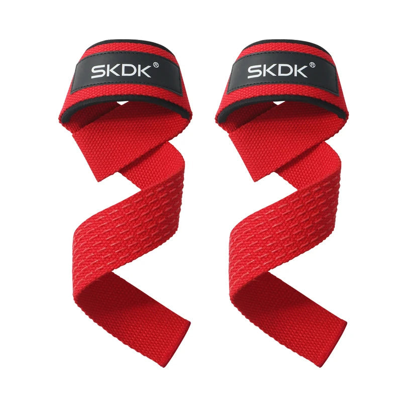 Weightlifting Straps 1 Pair Lifting Wrist Anti-Slip Silicone Strength Training Strap Deadlifts Crossfit Hand Grips Wrist Support Zen fit plus