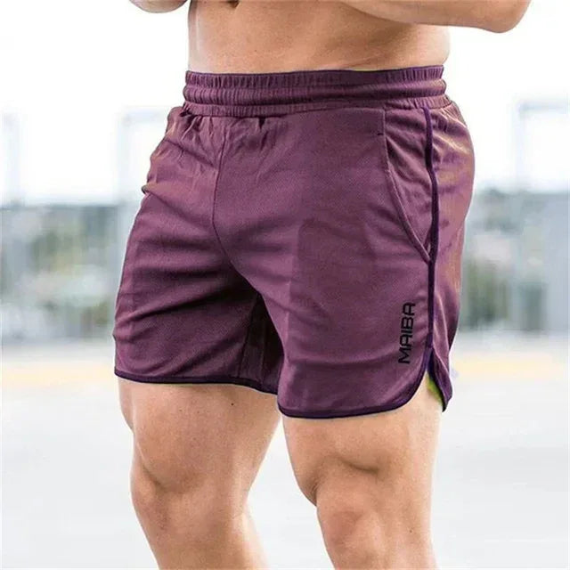 Summer Sports Shorts Men Fitness Sweatpants bodybuilding Short Pants Mens Gym Quick Dry brand Jogging mesh basketball men shorts - Zen Fit Plus