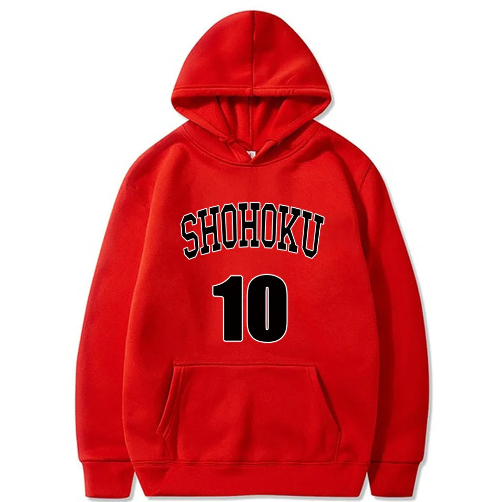 2023 Anime Slam Dunk Hoodies Fashion Cosplay Pullover Unisex Harajuku Hip Hop Sweatshirt Casual Daily Autumn and Winter Cloth Zen fit plus