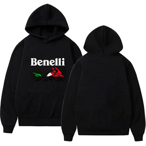 2024 New Benelli TRK 502X MOTORCYCLE Men Oversize Hoodie Male Pullover Loose Top Brand Casual High Quality Sweatshirts Tracksuit Zen fit plus