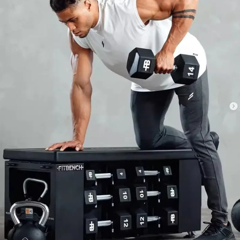 Summer Fitness Sports Tank Top Men's Breathable Loose Fit Training Sleeveless T-shirt Quick Drying vest male Fitness Clothing - Zen Fit Plus