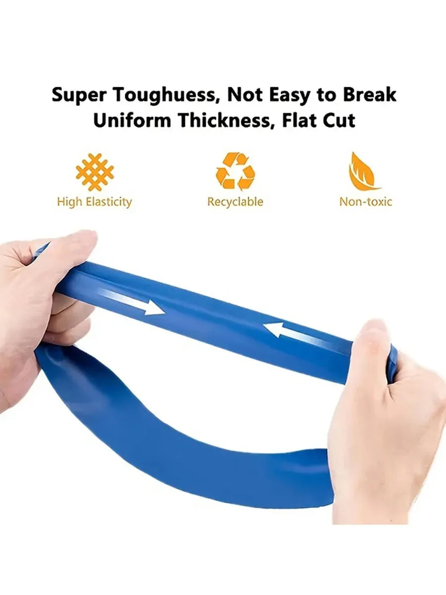 Resistance Bands.Elastic Band,Stretch Bands for Working Out Women or Men,Exercise Bands Set for Physical Therapy,Yoga,Pilates - Zen Fit Plus